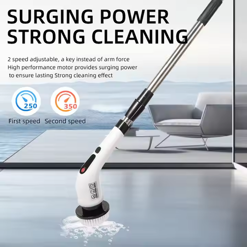 Kitchen Cleaning Brush 7 in 1 Cleaner Bathroom Clean Extension Handle Portable Cleaning Brush