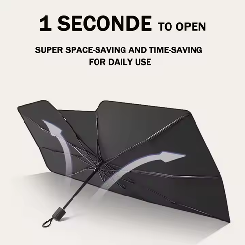 Car Umbrella Sunscreen Heat Insulation Sunshade Windshield Sunshade Hood Car Front Gear