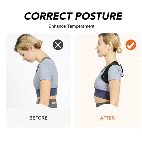 New Style Open Shoulder Support High Elastic Back Posture Corrector for the Back XXL (85KG-95KG)