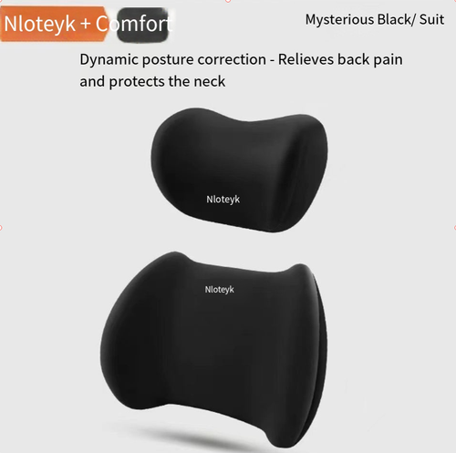 Car Headrest Lumbar Support Car Neck Pillow Waist Cushion Driver Seat Backrest Car Cushion Driving Lumbar Support Waist Support