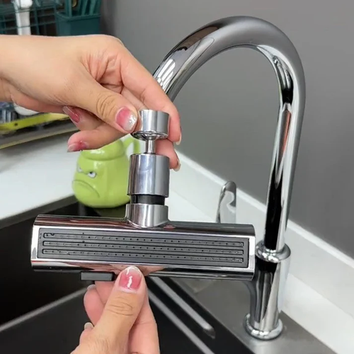 🔥2025 New 360 Waterfall Kitchen Faucet