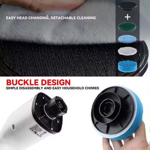 Kitchen Cleaning Brush 7 in 1 Cleaner Bathroom Clean Extension Handle Portable Cleaning Brush