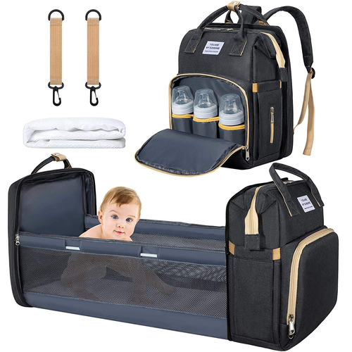 🔥Diaper Bag Backpack with Changing Station💥