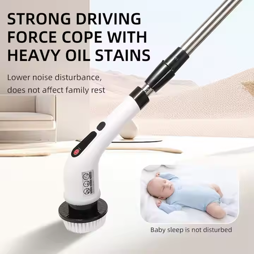 Kitchen Cleaning Brush 7 in 1 Cleaner Bathroom Clean Extension Handle Portable Cleaning Brush