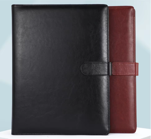 Multifunctional Business Zipper Folder with 12-digits Calculator