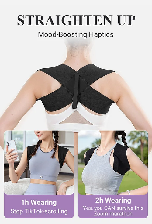 New Style Open Shoulder Support High Elastic Back Posture Corrector for the Back XXL (85KG-95KG)