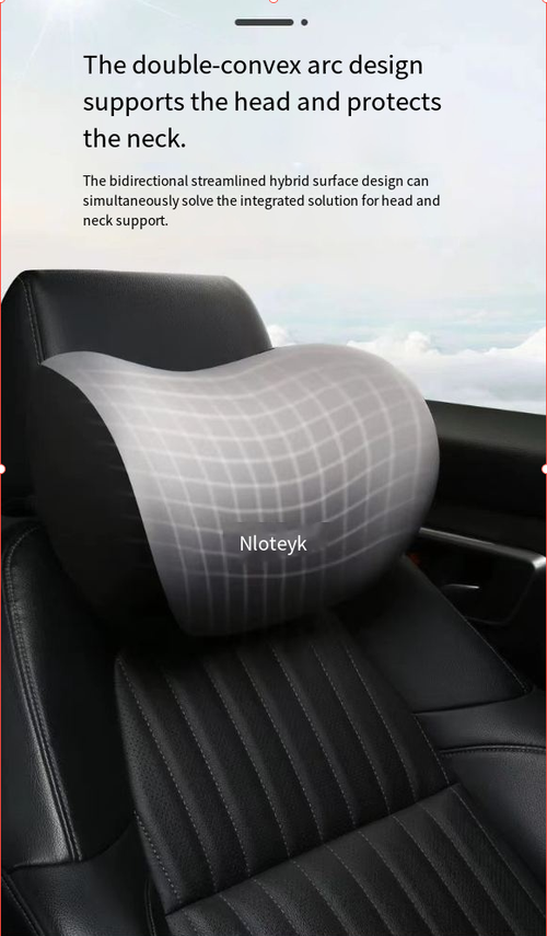 Car Headrest Lumbar Support Car Neck Pillow Waist Cushion Driver Seat Backrest Car Cushion Driving Lumbar Support Waist Support