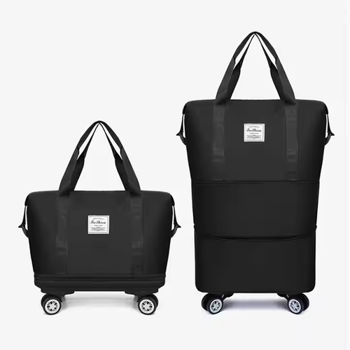 ⌛Large Capacity Universal Wheel Waterproof Dry Wet Separation Travel Bag