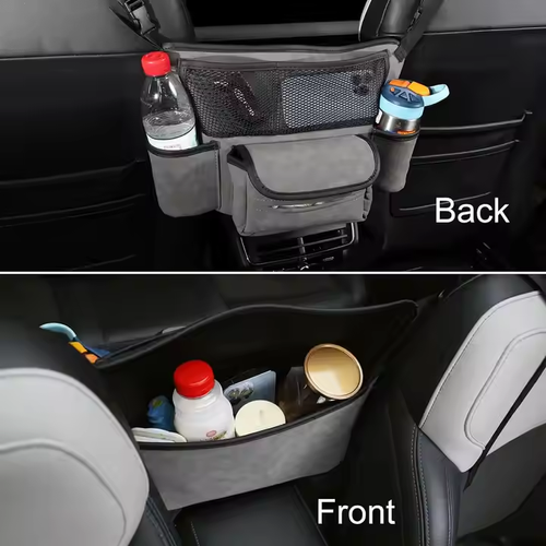 Fashion Central Control Storage Multi-functional Purse Holder Bottle Holder Tissue Box Handbag Holder Seat Back Storage Bag