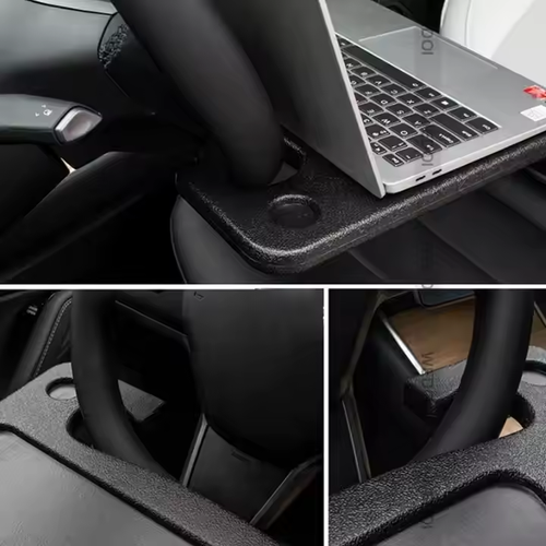 Multifunctional steering wheel dining table