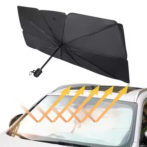 Car Umbrella Sunscreen Heat Insulation Sunshade Windshield Sunshade Hood Car Front Gear
