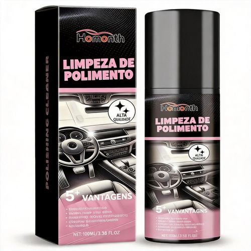 Limpador de Interiores de Carros | Deixa o Interior Como Novo em Minutos!Remove Manchas, Poli e Protege Couro, Vinil e Plástico do Seu Carro. Não Precisa de Oficina!