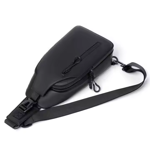 Bolsa de mensageiro de grande capacidade para atividades ao ar livre, bolsa de peito para homem de nova geração, bolsa de ombro moderna e simples