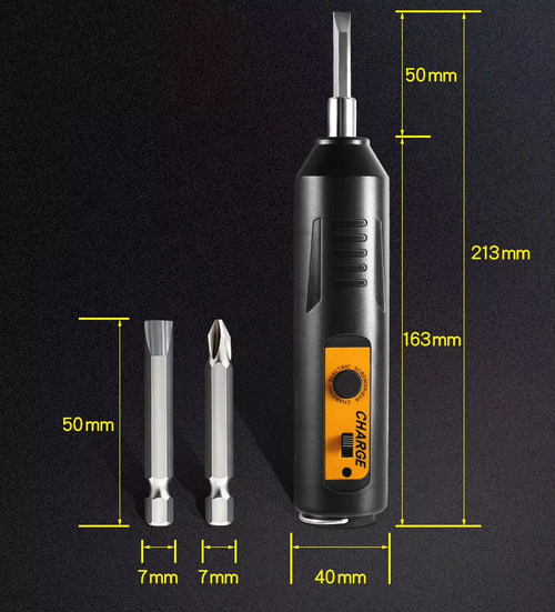 Chave de fendas elétrica recarregável doméstica mini berbequim elétrico pequena chave de fendas de impacto