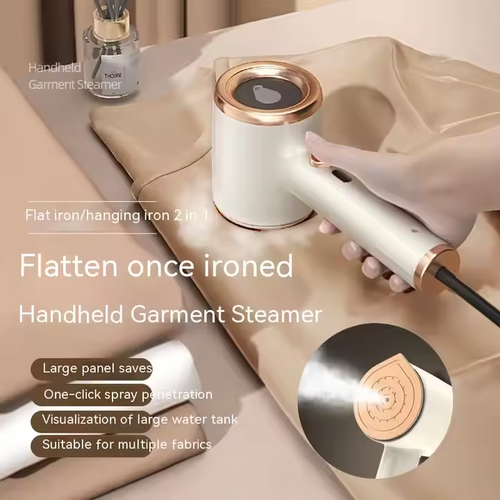 Mini ferro de engomar a vapor portátil para roupa, máquina de engomar a vapor, máquina de engomar portátil com aquecimento rápido para viagem em casa, ferro elétrico