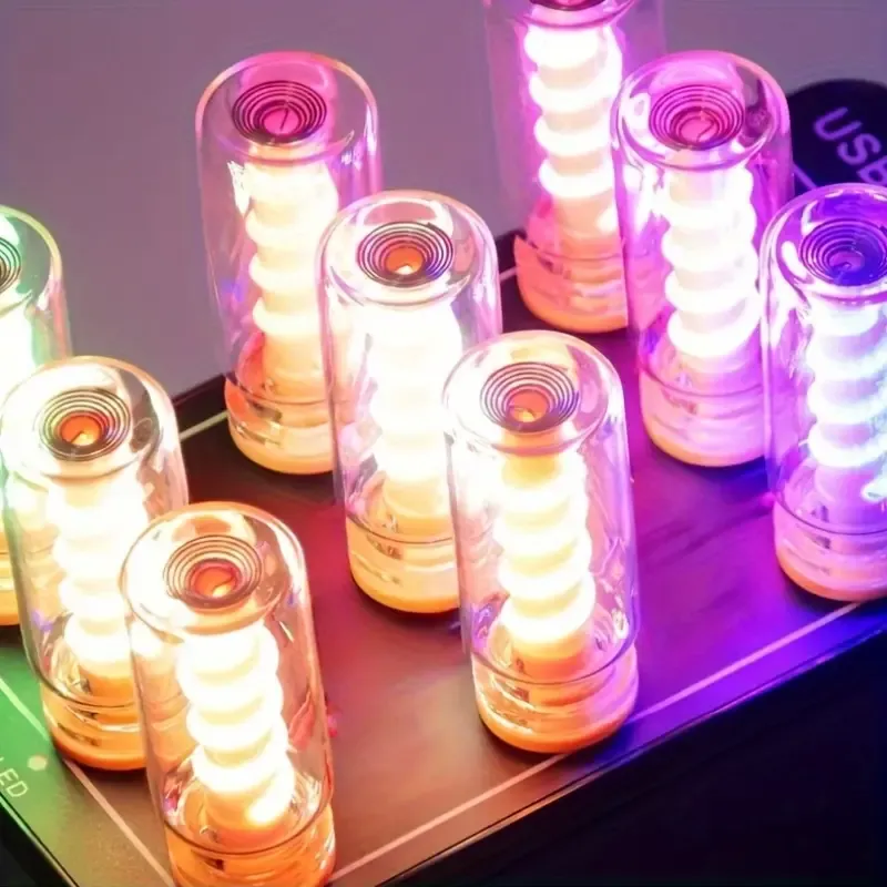 Spiral USB atmosphere light