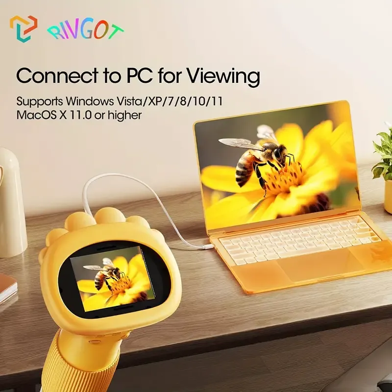 Children's portable microscope