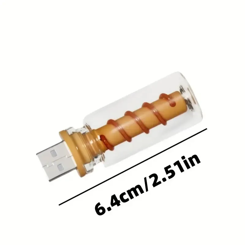 Spiral USB atmosphere light
