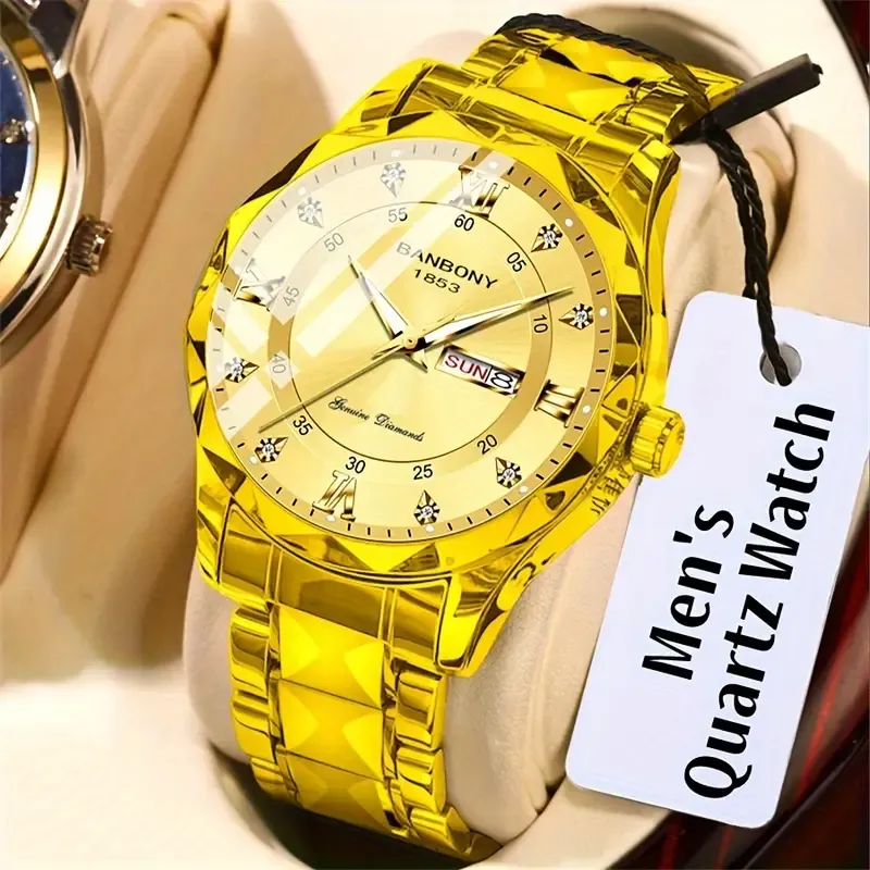 Stainless Steel Roman Watch
