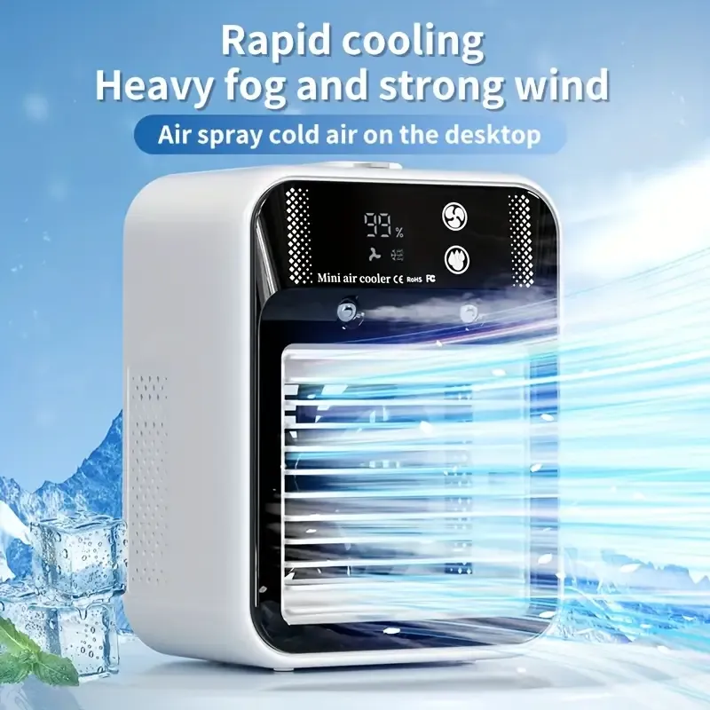 2025 New Intelligent Water-Cooled Air Conditioning Fan