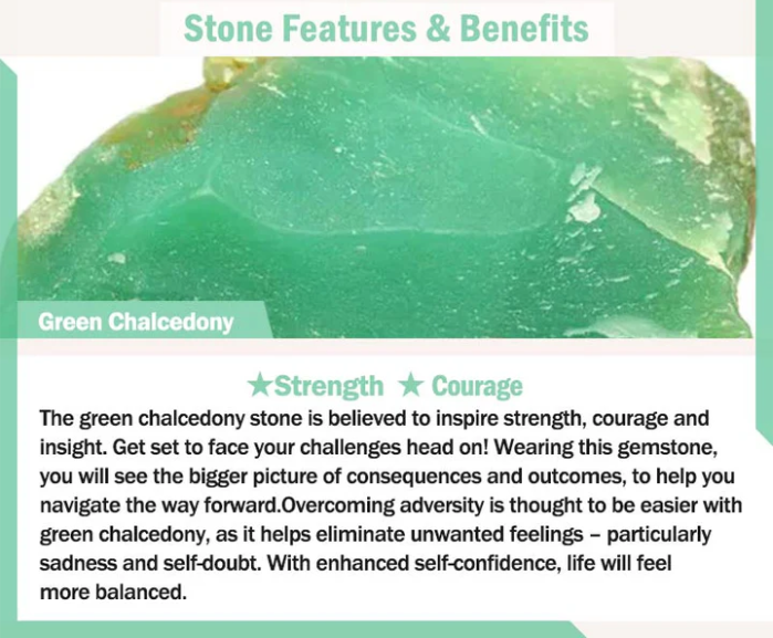 Buddha Treasures Green Chalcedony Koi Fish Strength Necklace Pendant