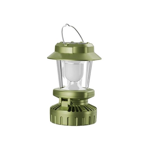 💡🔥New Portable Solar Camping Lantern with Fan, Rechargeable Home-Outdoor Multi-functional Ambient Lighting