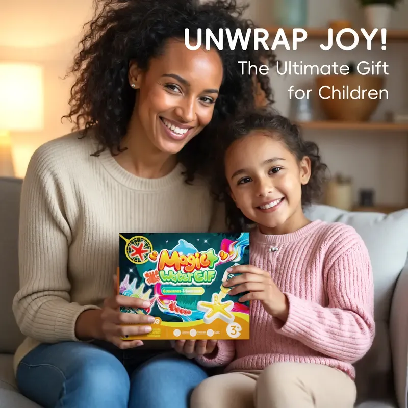 🦀🎉Magic Water Elf Toy Magical Water Baby Children's Handmade DIY Making Materials Educational Toy Parent-Child Interaction (2.607 million people repurchased)🏃‍♂️