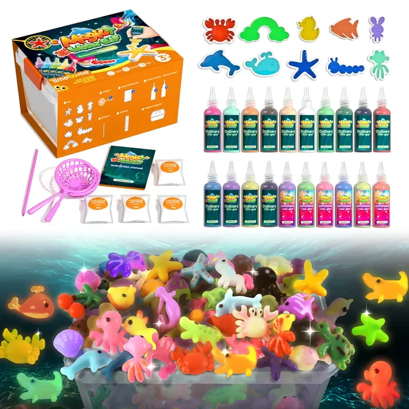 🦀🎉Magic Water Elf Toy Magical Water Baby Children's Handmade DIY Making Materials Educational Toy Parent-Child Interaction (2.607 million people repurchased)🏃‍♂️