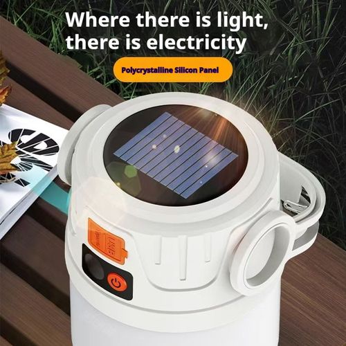 💡⚡Camping lights, solar rechargeable ultra-long endurance, emergency lights, night market stall lights, outdoor rechargeable lights