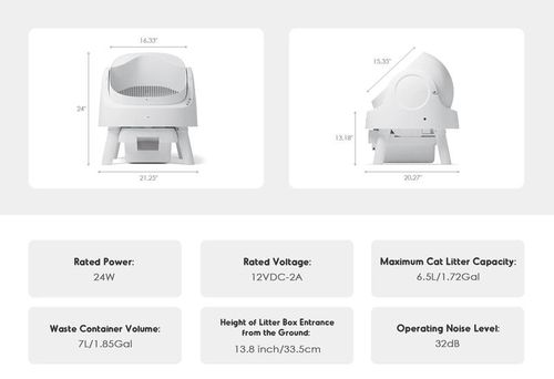 PetPivot Autoscooper 11 Open-top Self-cleaning Smart Cat Litter Box