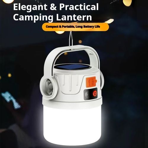 💡⚡Camping lights, solar rechargeable ultra-long endurance, emergency lights, night market stall lights, outdoor rechargeable lights