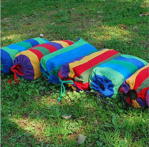 New Outdoor Camping Hanging Folding Knit Hammock Hammock Bed Outdoor