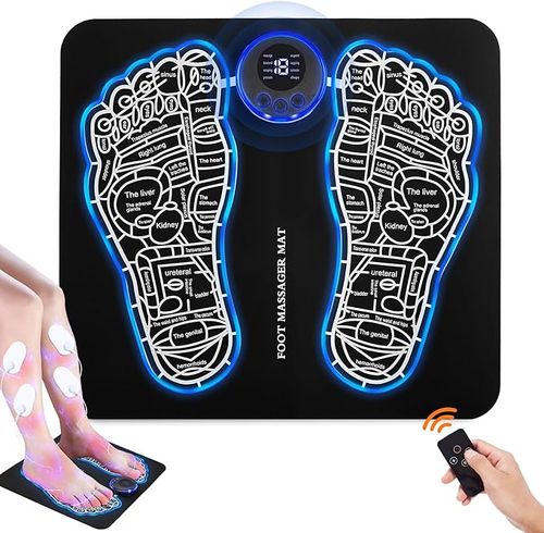 Foot Massager Mat for Muscle Relaxation,Back & Leg Foot Massage, TENS