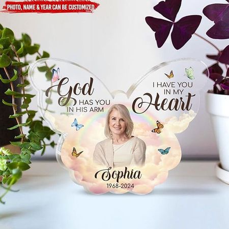 Customized Personalized Acrylic Plaque Memorial Gift