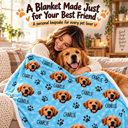 Custom color photo pet pattern