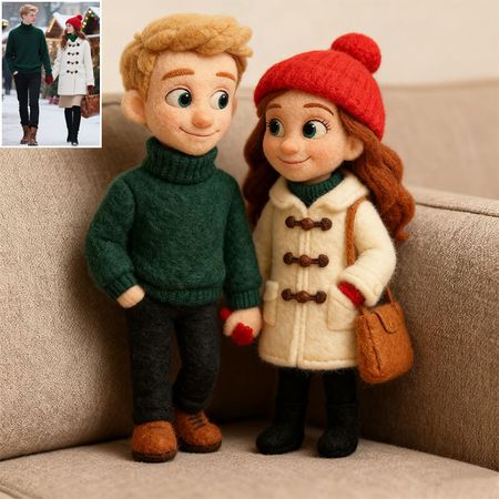 Personalized Cartoon Photo Pillow – Your Story, In a Cute New Chapter!