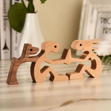 Personalized Custom Wooden Pet Carvings - Cuteness Overload - Gift For Pet Lovers