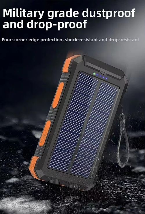 New Outdoor Waterproof Solar Power Bank