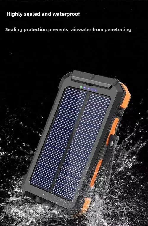 New Outdoor Waterproof Solar Power Bank