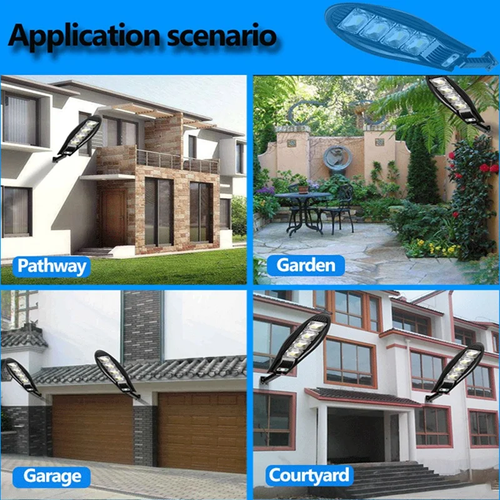 Premium Solar Garden Light New LED Sword shaped Sensor Light Auto Dusk to Dawn plus Motion Detection Long Battery Life IP65 Waterproof Perfect for Outdoor and Villa Lighting