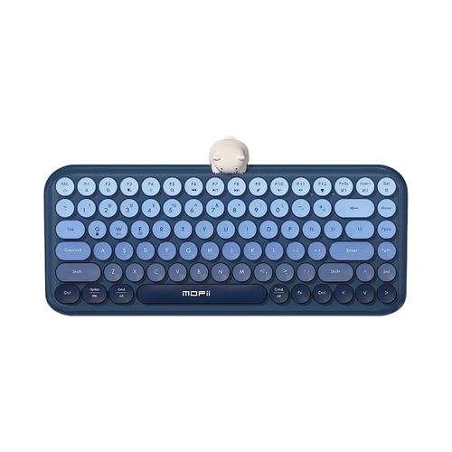 Africa Exclusive! MOFii 84-Key Waterproof Bluetooth Keyboard｜2024 New Volcano Switch｜Dual-Device Switching + 10m Range｜ABS Durable Material