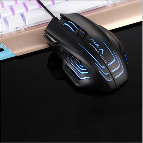 AULA Wolfshark S18 Demon Gaming Mouse 5600DPI 6Speed 4Way Scroll 15m Braided Cable Ergonomic Top Choice for African Gamers