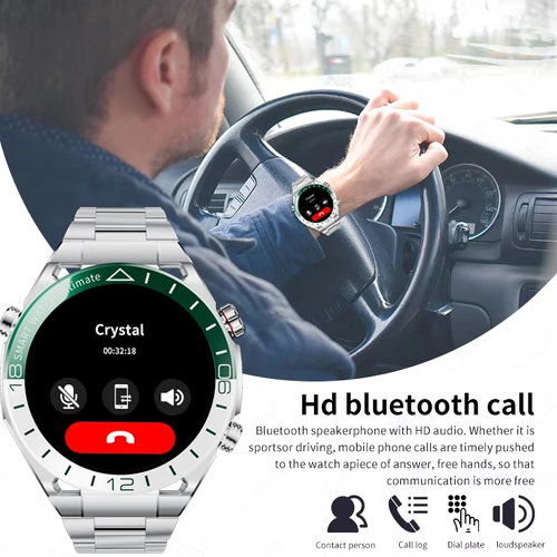 SERVO SK41 2025 Smart Watch Men AI Voice Assistant Bluetooth Calling Sport GPS Track IP68 Smartwatch 1.53  Remote Control Camera