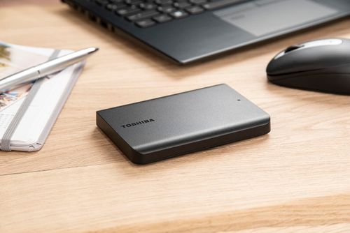 Toshiba Canvio Basics 2TB Portable Hard Drive | USB 3.0 | Reliable Backup for Work, School & Movies – Plug & Play Storage for Africa