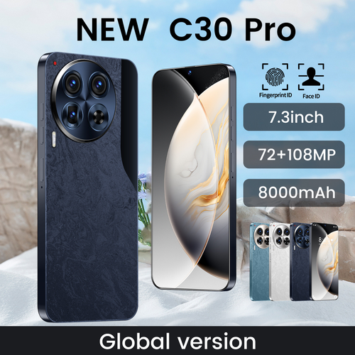 🔥C30 Pro Mega-Screen Flagship: 16GB+1TB Ultimate Edition | Performance Beast🔥