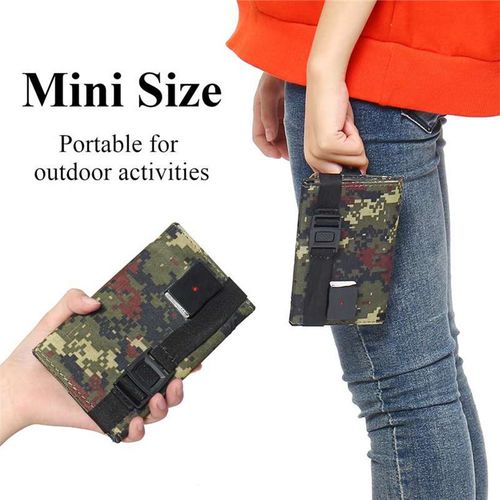 20W Portable Solar Foldable Charger Bag – All-in-One 1 Adapter for 10+ Chargers, USB 5V Output | Compatible with Various Chargers | Ideal for Outdoor, Camping & Emergency Use | Phone Charging | Solar-Powered | Perfect for Multiple Festivals