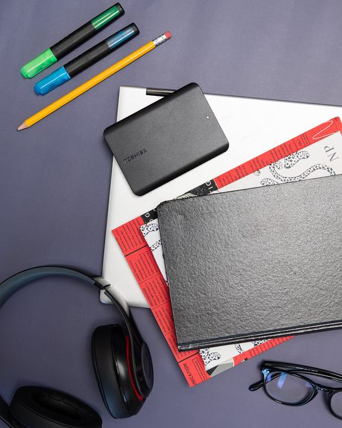 Toshiba Canvio Basics 2TB Portable Hard Drive | USB 3.0 | Reliable Backup for Work, School & Movies – Plug & Play Storage for Africa