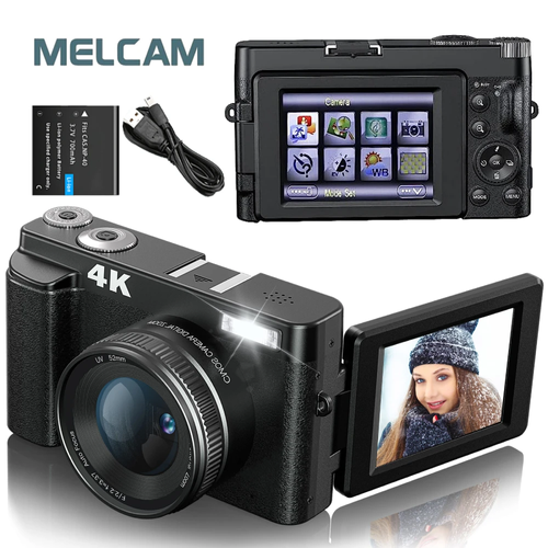 XHX R101 Ultra Slim Digital Camera 8MP 18X Digital Zoom 3 Inch Screen EIS Lightweight Stylish New 2025 Model