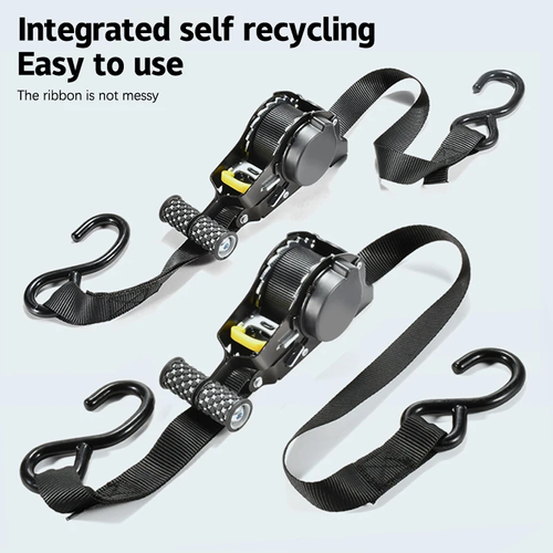 Xielian S Hook Cargo Straps｜700KG Ultra High Load 9.12mm Thick Hook｜0.76MM UV Resistant Polyester Belt｜New Material Plastic Parts｜Africa Transport Choice