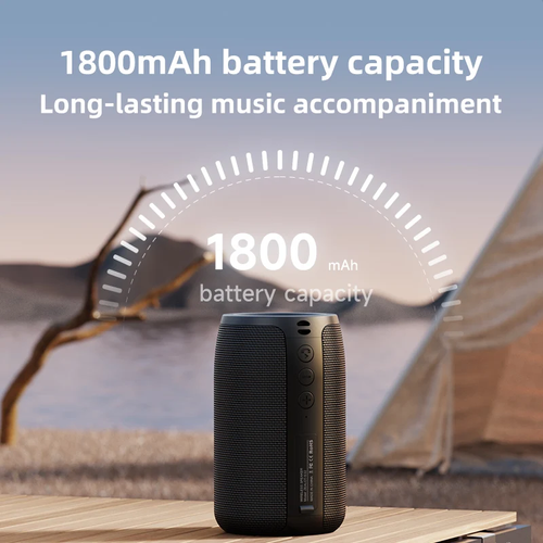 Africa Best Seller! 1800mAh Bluetooth Speaker｜BT 5.2 10m Range｜8H Playback 30D Standby｜TWS Pairing｜Perfect for Outdoor Parties